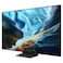 سامسونج تلفزيون ذكي QLED، Ultra HD 4K، مقاس 65 بوصة، QA65S90HAEXZN-R، رمادي داكن