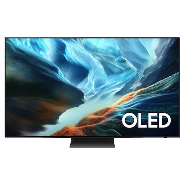 سامسونج تلفزيون ذكي QLED، Ultra HD 4K، مقاس 65 بوصة، QA65S90HAEXZN-R، رمادي داكن