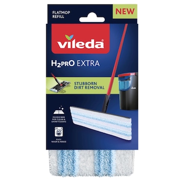 Vileda H2PRO Extra Flat Mop Microfibre Refill