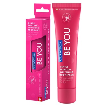 Curaprox Be You Gentle Everyday Whitening Toothpaste Gin Tonic and Persimmon, 60ml