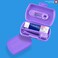 Curaprox Kids Travel Set Toothpaste and Toothbrush, Purple