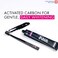Curaprox Black Is White Fluoride Whitening Toothpaste with Activated Carbon and Hydroxyapatite, Fresh Lime-Mint, 90ml