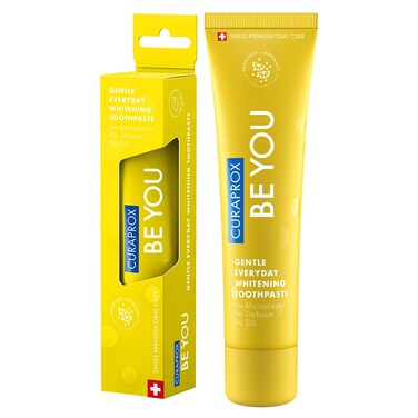 Curaprox Be You Gentle Everyday Whitening Toothpaste Grapefruit Plus Bergamot, 60ml