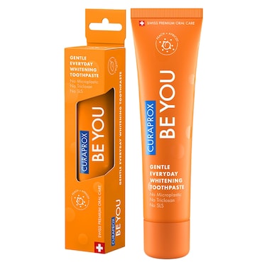 Curaprox Be You Gentle Everyday Whitening Toothpaste Peach Plus Apricot, 60ml