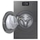 Samsung 26 kg Frontload Bespoke AI Washer, 20kg Dryer, WD90H26AHS, Dark Steel
