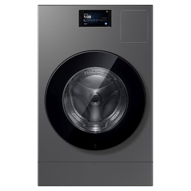 Samsung 26 kg Frontload Bespoke AI Washer, 20kg Dryer, WD90H26AHS, Dark Steel