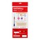 Nataraj Arteezi Round Paint Brush Set, Assorted Sizes and Colors, 7 PCS