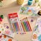 Nataraj Arteezi Round Paint Brush Set, Assorted Sizes and Colors, 7 PCS