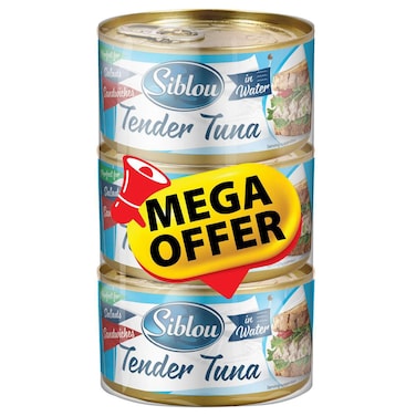 Siblou Tender Tuna in Water, 480g