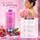 Cosmo Be Fresh Bold Berry Blast Shower Scrub with Niacinamide, Vitamin E, B5 and Aloe Vera, 1L