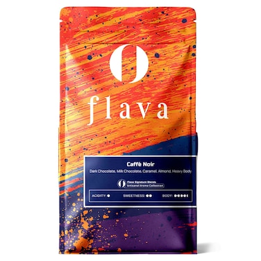Flava Caffe Noir Signature Blend Coffee, 1kg
