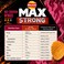 Walkers MAX Strong Hot Chicken Wings Flavour Ridged Potato Crisps, 150g