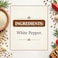 Shan White Pepper Powder, 220g