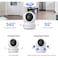 EZVIZ H6C Pro 3MP 2K Smart Indoor Pan and Tilt Camera with Auto Tracking, Two-Way Calling, White