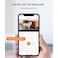EZVIZ H6C Pro 3MP 2K Smart Indoor Pan and Tilt Camera with Auto Tracking, Two-Way Calling, White