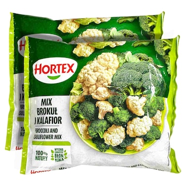Hortex Broccoli and Cauliflower Mix, 400g, Pack of 2