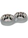 Pawsitiv Classic Round Dinner Set Grey S+S160ml + 160ml
