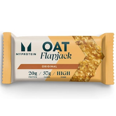 Myprotein Oat Flapjack Original High Protein and High Fibre Snack Bar, 50g