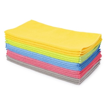 MagicWiz Microfiber Cleaning Cloths, 10 Pieces, Assorted