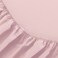 CANNON Single Fitted Sheet, 144 Thread Count, 100% Cotton, 100x200x30cm, Blush