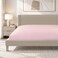 CANNON Single Fitted Sheet, 144 Thread Count, 100% Cotton, 100x200x30cm, Blush