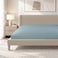 CANNON Double Fitted Sheet, 144 Thread Count, 100% Cotton, 150x200x30cm, Grey