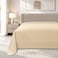 Cannon Queen Flat Sheet, 144 Thread Count, 100% Cotton, 228x258cm, Beige