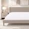 CANNON Single Fitted Sheet, 144 Thread Count, 100% Cotton, 100x200x30cm, White