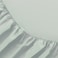 CANNON Double Fitted Sheet, 144 Thread Count, 100% Cotton, 150x200x30cm, Green