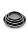 Almakaan Aluminium Pizza Pan, 19 cm Size, Black