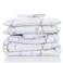 Comforter Set DES-21, 4 PCS, 240x220cm, Elegant Printed Design