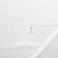 CASA Single Flat Sheet, 144 Thread Count, 50% Cotton 50% Polyester, 168x250cm, White