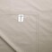 CASA Double Flat Sheet, 144 Thread Count, 50% Cotton 50% Polyester, 206x250cm, Taupe