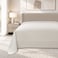 CASA Double Flat Sheet, 144 Thread Count, 50% Cotton 50% Polyester, 206x250cm, Beige