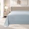 CASA Double Flat Sheet, 144 Thread Count, 50% Cotton 50% Polyester, 206x250cm, Light Grey