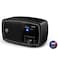 Philips TAV2000FB Portable FM Radio with Bluetooth and Digital Display, Black