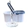 Feelings Floating Spin Mop with Wheels, 24cm
