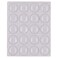 Big Teeth Self-Adhesive Cabinet Door Bumpers, 16mm Diameter, 20 PCS
