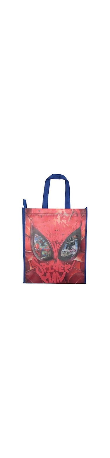 Marvel Spiderman shopping bag with zipper Grocery Eco Friendly Bags Reusable Foldable Shopping Bag
