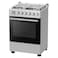 Hisense HFG60332RX Freestanding Gas Cooker, 60x60cm, Stainless Steel