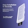 Hyphen Defendr Matte Privacy Tempered Glass for iPhone 18 Pro Max