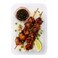 Chicken Butt Skewers With Rice
