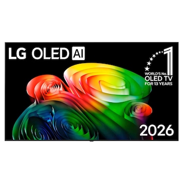 إل جي تلفزيون لذكي بتقنية OLED بتقنية الذكاء الاصطناعي، مقاس 77 بوصة، بدقة 4K فائقة الوضوح، موديل 77B66LA، أسود