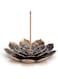 Lotus Incense Holder, Brass Stick Holder, 6-Hole Copper Cone Incense Burner Lotus Stick Incense, Backflow Incense Holder Meditation Gifts for Office Home SPA Yoga Tea House Fragrance Decor Accessories