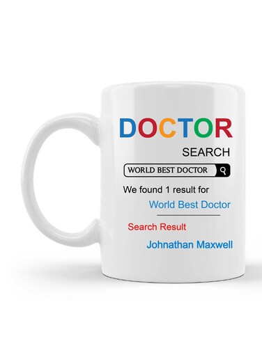 Ceramic Mug to Celebrate Incredible Appreciation and Achievements Gifts for Doctors Design 3