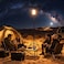 Toby's BVT04 Camping Light with Tripod Stand, 2500 Lumens, Black