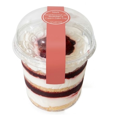 Strawberry Cream Cake Cup