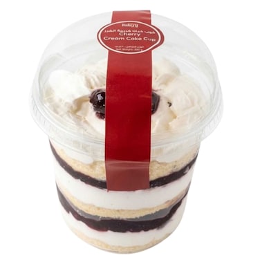 Cherry Cream Cake Cup