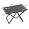 Toby's Camping Table 09 Foldable, 58x35x41cm, Black
