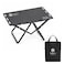 Toby's Camping Table 09 Foldable, 58x35x41cm, Black